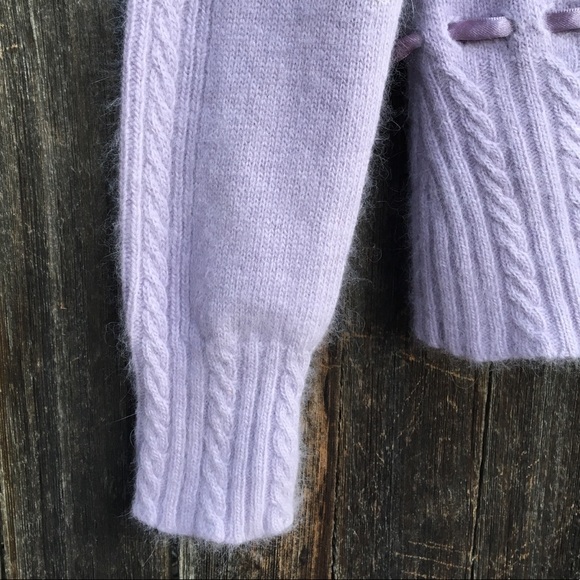 🌱SOFT lavender sweater with satin detail🌱 - Picture 5 of 6